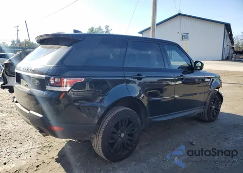 2017 Land Rover Range Rover Sport Hse из США, поврежденный, VIN SALWR2FV8HA153089